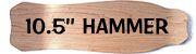 10.50'' Hammer deck